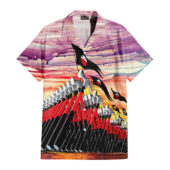 Hawaiian Shirt Front A The Wall Hammer Drawing Art Hawaiian Shirt Copy - OtherBrick