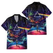 Hawaiian Shirt Front Back Looking For Dark Side Of The Moon Hawaiian Shirt - OtherBrick