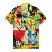 Hawaiian Shirt Front The Wall Dsotm The Division Bell Atom Heart Mother - OtherBrick