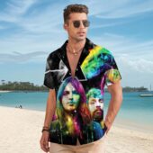 Hawaiian Shirt Man A Dark Side Of The Moon Pink Floyd Band Hawaiian Shirt - OtherBrick