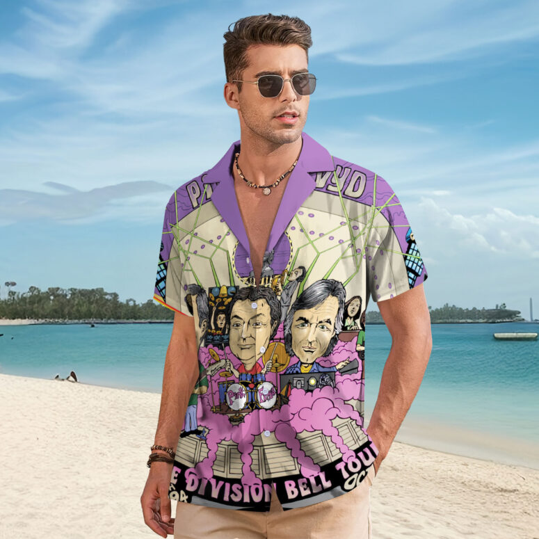 Pink Floyd Escape from The Wall Hawaiian Shirt Pink Floyd Escape from The Wall Hawaiian Shirt