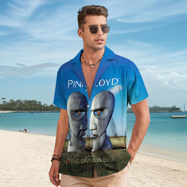 The Dark Side Of The Moon In The Wall Art Hawaiian Pink Floyd Shirt