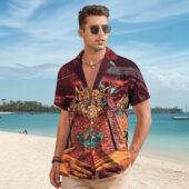 Hawaiian Shirt Man A Us X Them American Tour Hawaiian1 - OtherBrick
