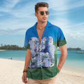Hawaiian Shirt Man B Characters Chair Hawaiian Shirt - OtherBrick