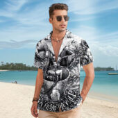 Hawaiian Shirt Man B Essence Of The Wall Hawaiian Shirt - OtherBrick