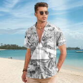 Hawaiian Shirt Man B Memories Fan Art Hawaiian Shirt - OtherBrick