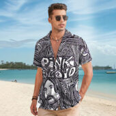 Hawaiian Shirt Man B Pink Floyd Hand Draw Art Hawaiian Shirt - OtherBrick