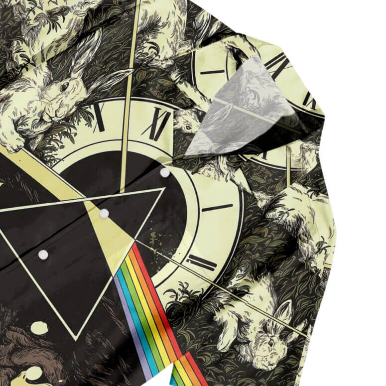 The Dark Side Of The Moon In The Wall Art Hawaiian Pink Floyd Shirt The Dark Side Of The Moon In The Wall Art Hawaiian Pink Floyd Shirt