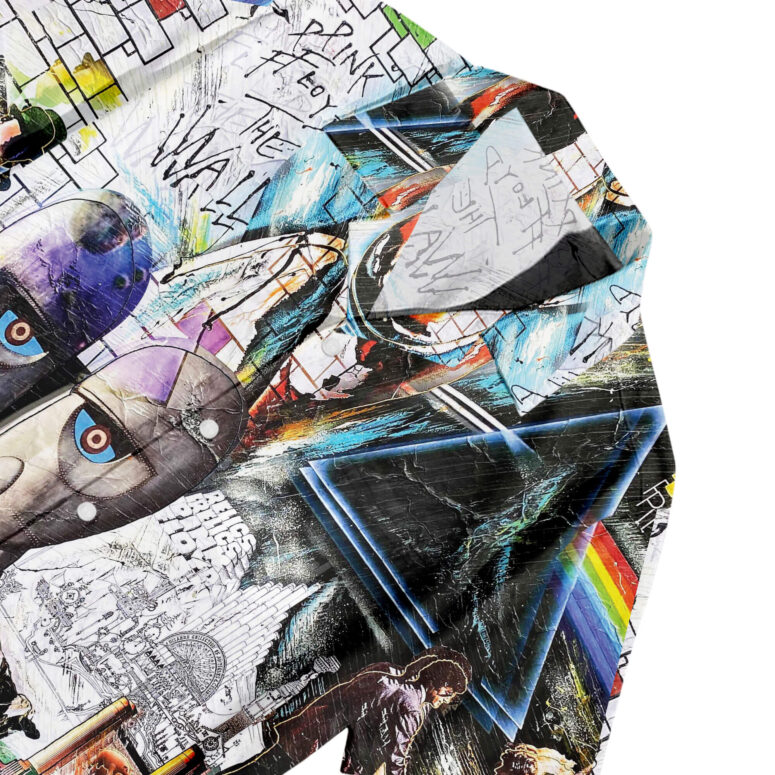 Pink Floyd Psychedelic Rock Album Cover Hawaiian Shirt Pink Floyd Psychedelic Rock Album Cover Hawaiian Shirt