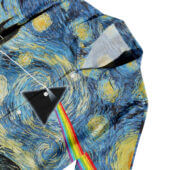 Hawaiian Shirt Pocket A Starry Night Dark Side Of The Moon Van Gogh Hawaiian Shirt Copy - OtherBrick