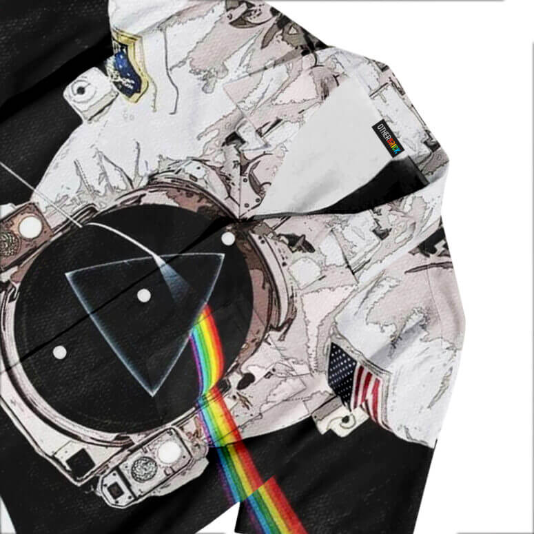The Dark Side Of The Moon In The Wall Art Hawaiian Pink Floyd Shirt The Dark Side Of The Moon In The Wall Art Hawaiian Pink Floyd Shirt