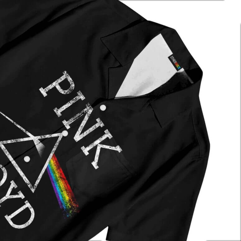 The Dark Side Of The Moon In The Wall Art Hawaiian Pink Floyd Shirt The Dark Side Of The Moon In The Wall Art Hawaiian Pink Floyd Shirt