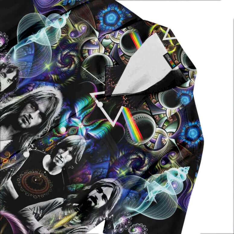 The Dark Side Of The Moon In The Wall Art Hawaiian Pink Floyd Shirt The Dark Side Of The Moon In The Wall Art Hawaiian Pink Floyd Shirt