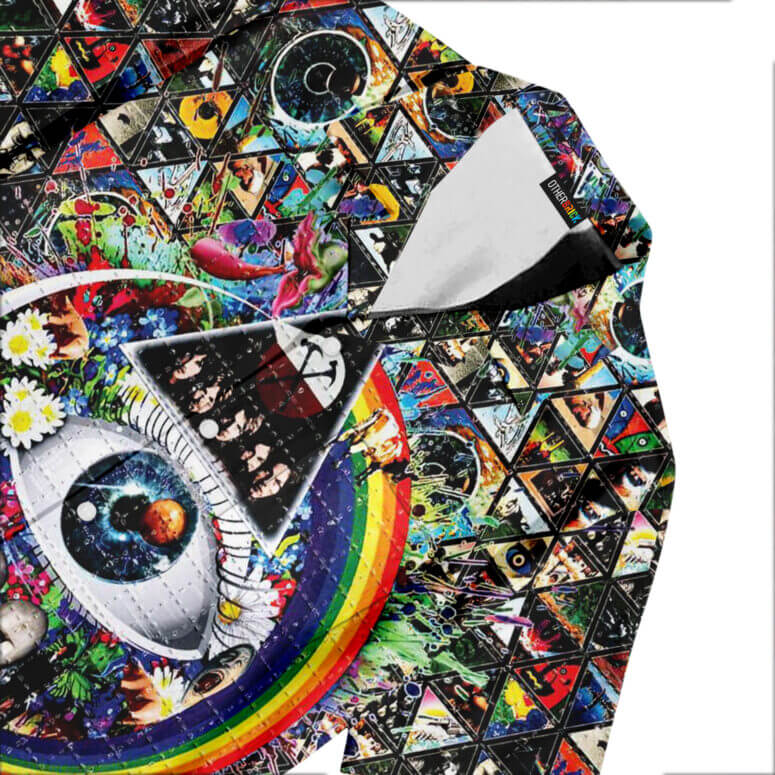The Dark Side Of The Moon In The Wall Art Hawaiian Pink Floyd Shirt The Dark Side Of The Moon In The Wall Art Hawaiian Pink Floyd Shirt