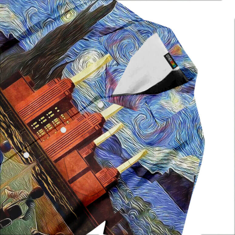 The Dark Side Of The Moon In The Wall Art Hawaiian Pink Floyd Shirt