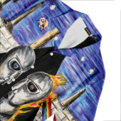 Hawaiian Shirt Pocket B Pink Floyd Album Cover Drawing Art Hawaiian Shirt - OtherBrick