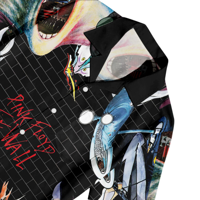 Pink Floyd Escape from The Wall Hawaiian Shirt Pink Floyd Escape from The Wall Hawaiian Shirt