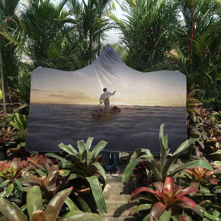 The Endless River Pink Floyd Hooded Blanket