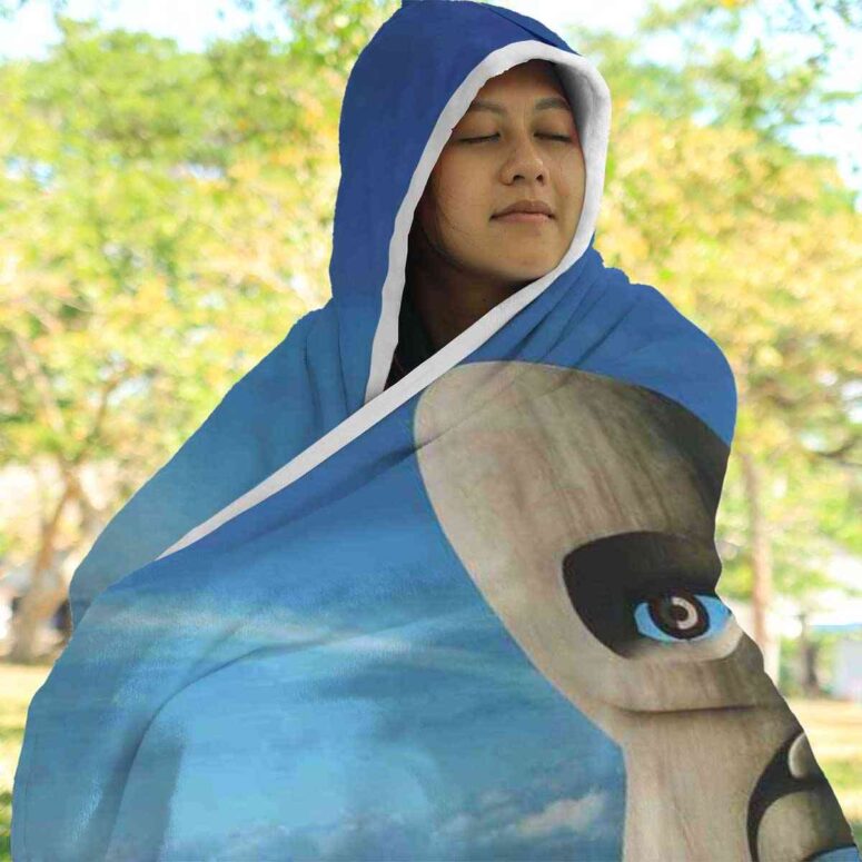 Division Bell Stone Headsz Pink Floyd Hooded Blanket