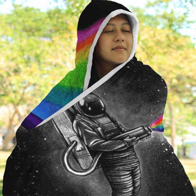 Just Remember To Fall in Love Pink Floyd Hooded Blanket