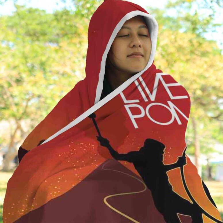 Pink Floyd Live At Pompeii Hooded Blanket