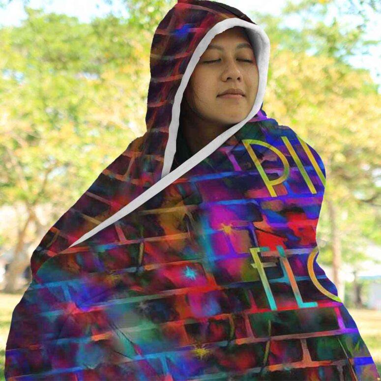 Pink Floyd The Wall Water Painting Hooded Blanket