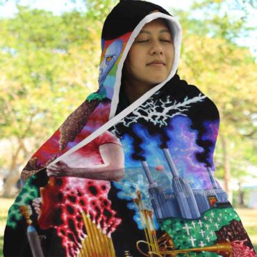The Pink Floyd Experience Hooded Blanket The Pink Floyd Experience Hooded Blanket