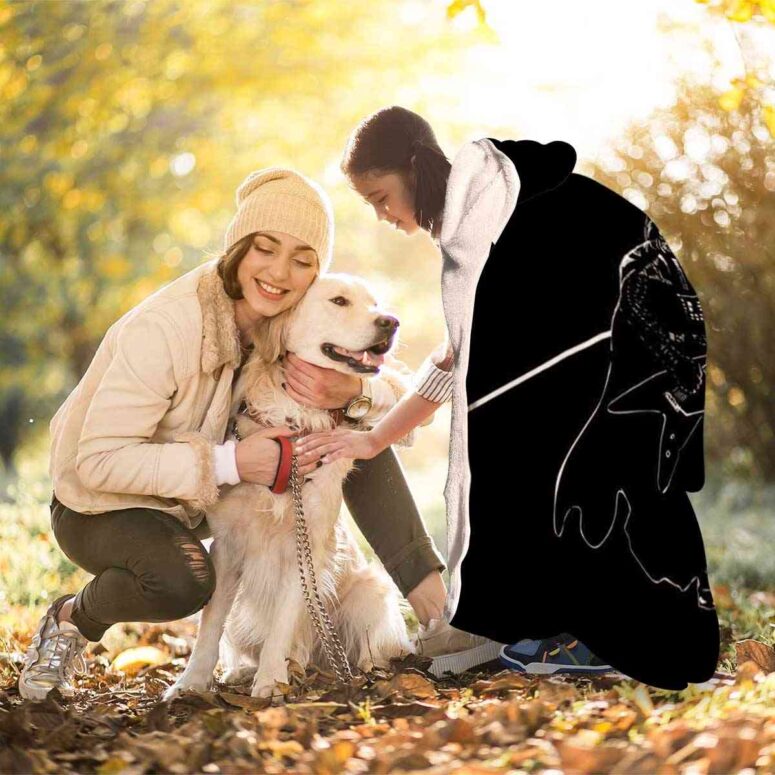 Darth Vader of The Moon Pink Floyd Hooded Blanket Darth Vader of The Moon Pink Floyd Hooded Blanket