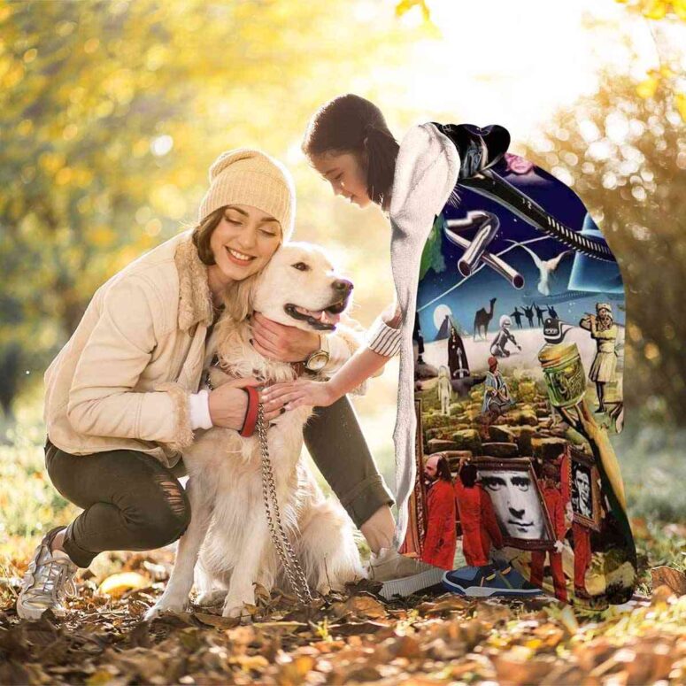 Music is always by your side Pink Floyd Hooded Blanket