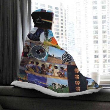 40th Anniversary 2007 Pink Floyd Hooded Blanket