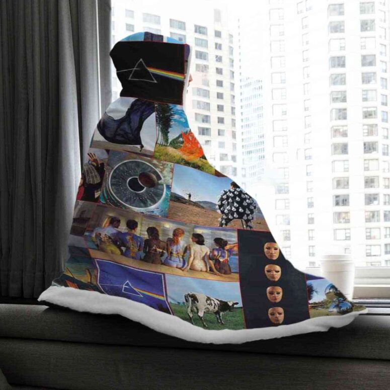 40th Anniversary 2007 Pink Floyd Hooded Blanket