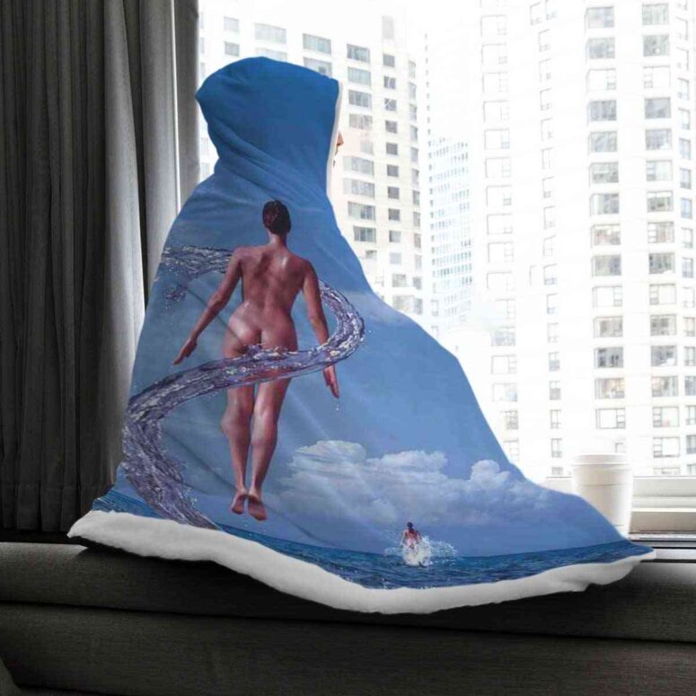 Shine On 2 Pink Floyd Hooded Blanket