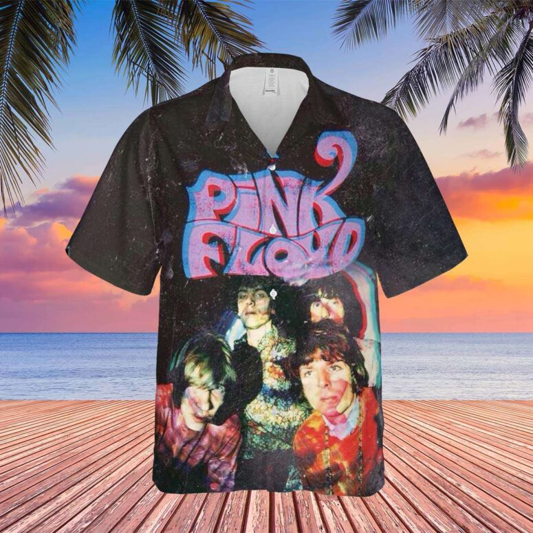 Pink Floyd Psychedelic Art Hawaiian Shirt Pink Floyd Psychedelic Art Hawaiian Shirt
