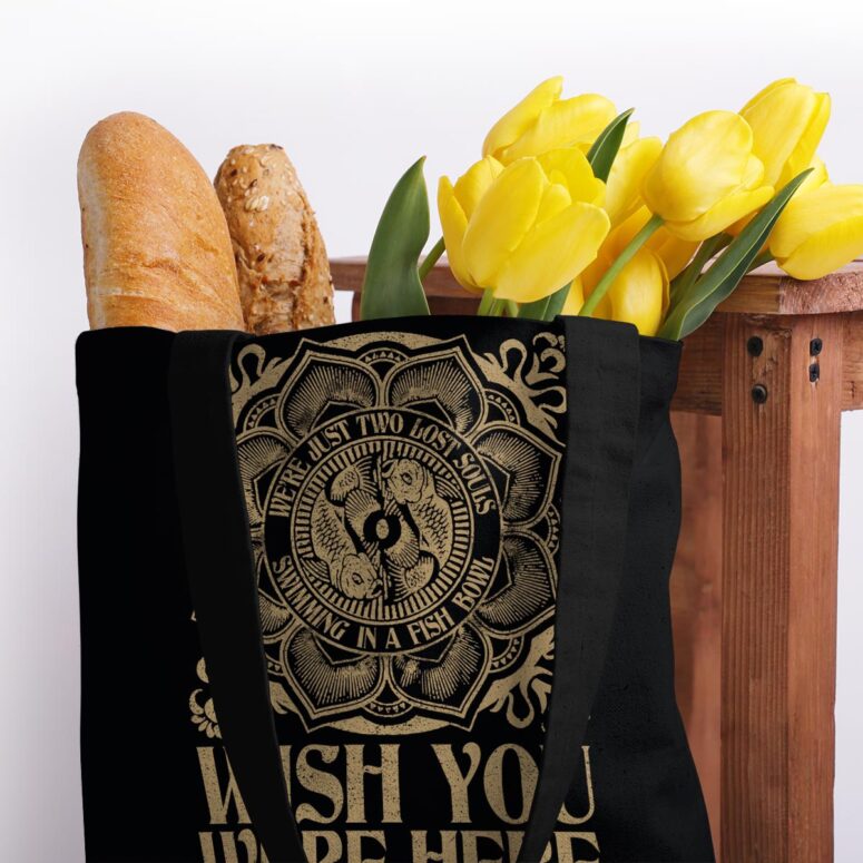 Pink Floyd Tote Bag - Wish You Were Here Were Pink Floyd Tote Bag - Wish You Were Here Were