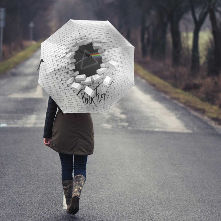 Pink Floyd Umbrella - Brick In The Wall 3D Pink Floyd Umbrella - Brick In The Wall 3D