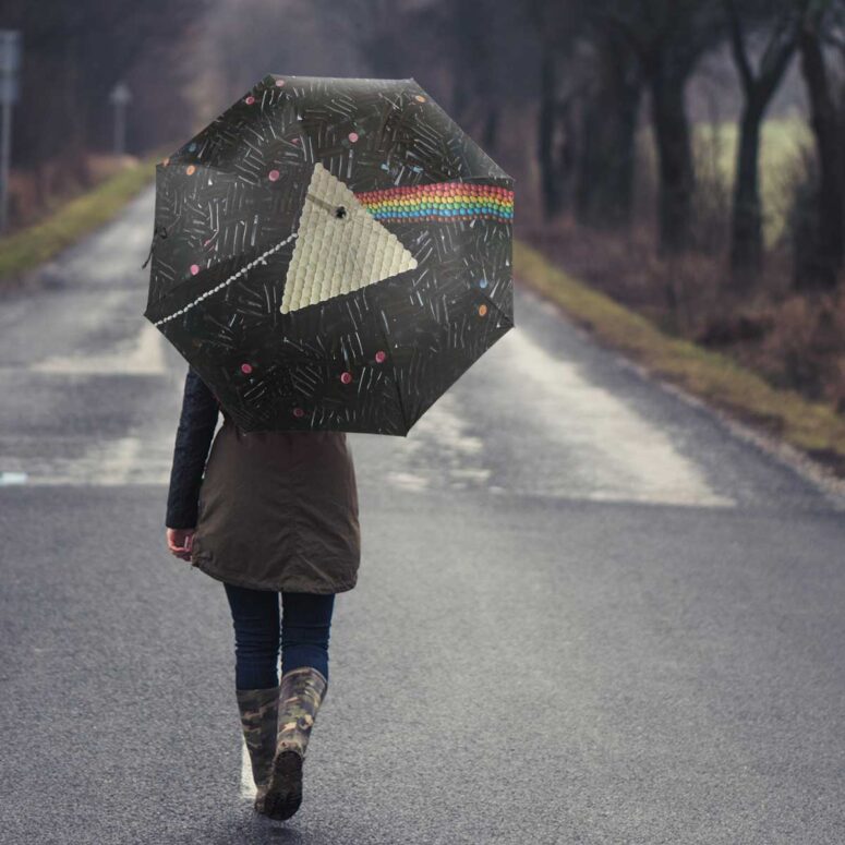 Pink Floyd Umbrella - Dark Side Of The Moon Candy