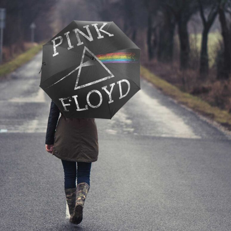 Pink Floyd Umbrella - Dark Side Of The Moon Distressed Pink Floyd Umbrella - Dark Side Of The Moon Distressed