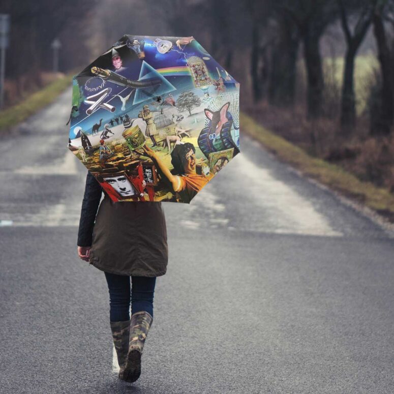 Pink Floyd Umbrella - Music is always by your side