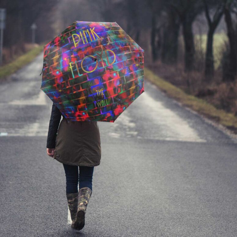Pink Floyd Umbrella - The Wall Water Painting Pink Floyd Umbrella - The Wall Water Painting