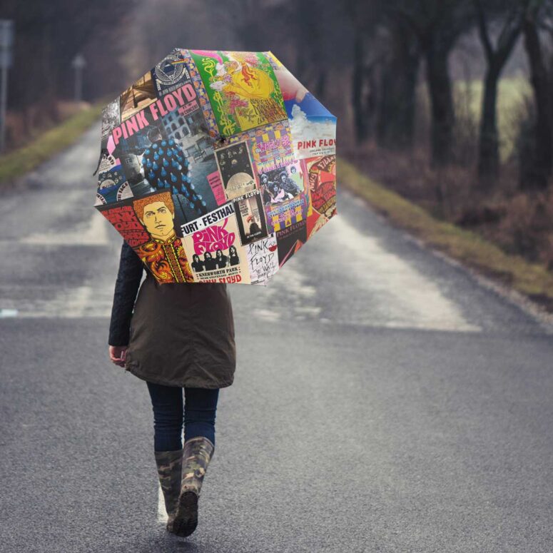 Pink Floyd Umbrella - Vintage Rock Concert Pink Floyd Umbrella - Vintage Rock Concert