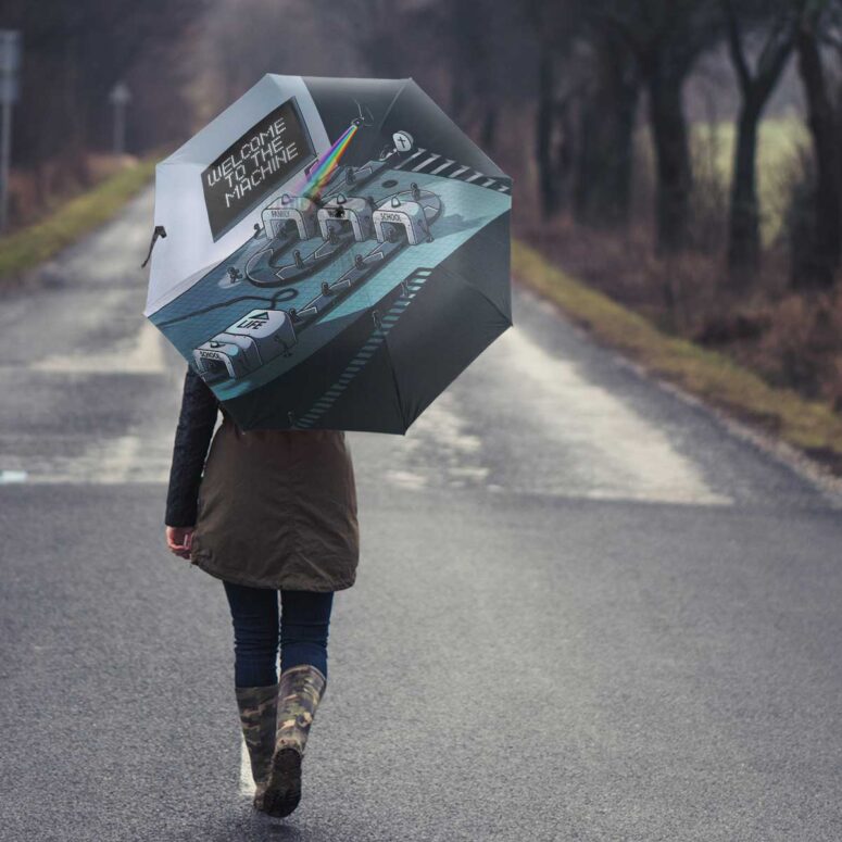 Pink Floyd Umbrella - Welcome To The Machine