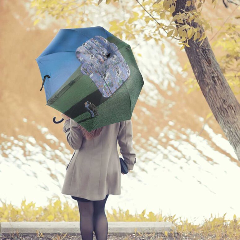 Pink Floyd Umbrella - Characters Chair