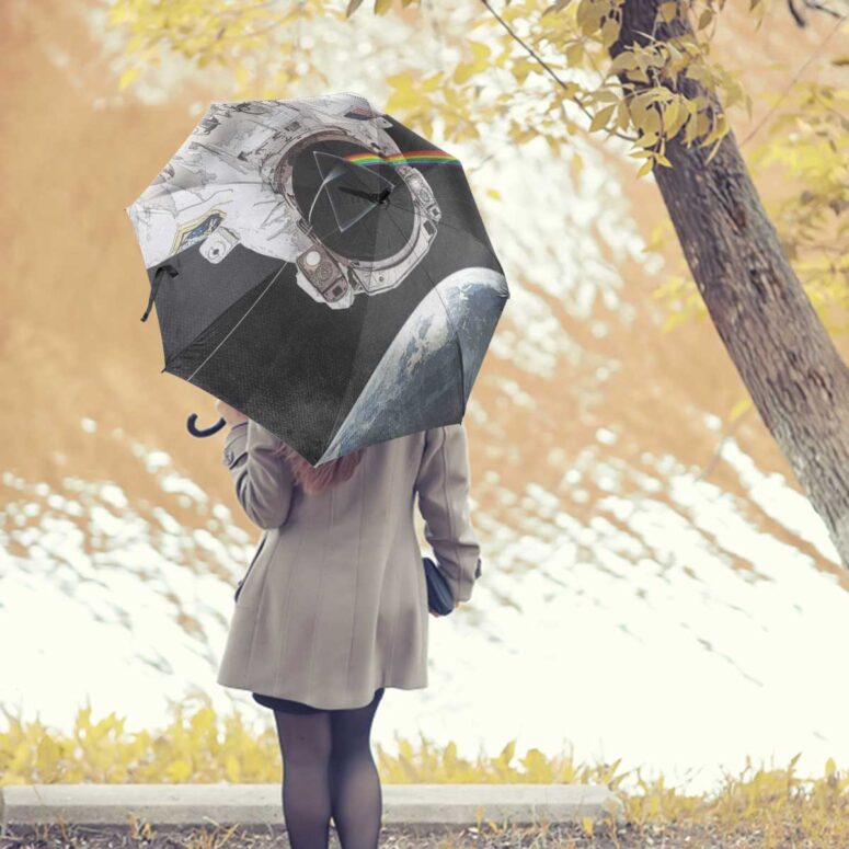 Pink Floyd Umbrella - Dark Side Of The Moon Astronaut Pink Floyd Umbrella - Dark Side Of The Moon Astronaut