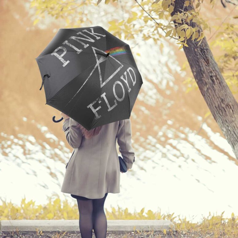 Pink Floyd Umbrella - Dark Side Of The Moon Distressed Pink Floyd Umbrella - Dark Side Of The Moon Distressed