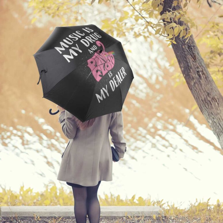Pink Floyd Umbrella - Music is my drug and PinkFloyd is my dealer
