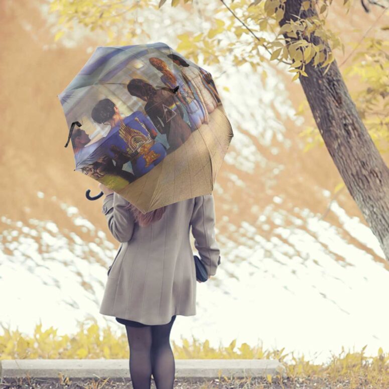 Pink Floyd Umbrella - Back Art Pink Floyd Umbrella - Back Art