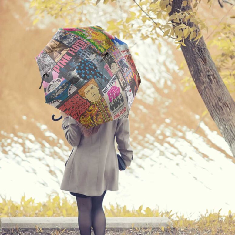 Pink Floyd Umbrella - Vintage Rock Concert Pink Floyd Umbrella - Vintage Rock Concert