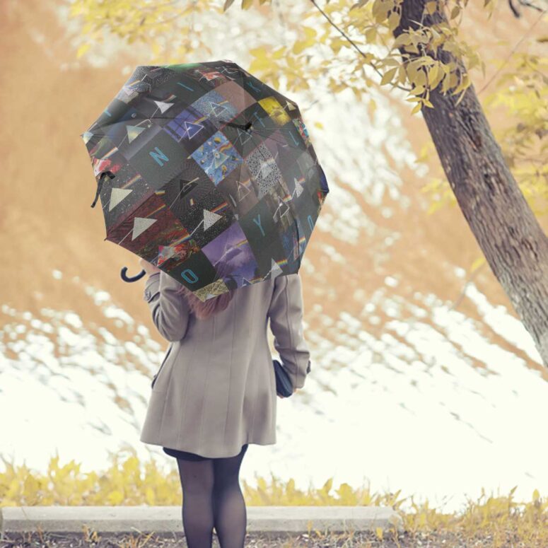 Pink Floyd Umbrella - The Dark Side of the Moon 40th Anniversary Blue Pink Floyd Umbrella - The Dark Side of the Moon 40th Anniversary Blue