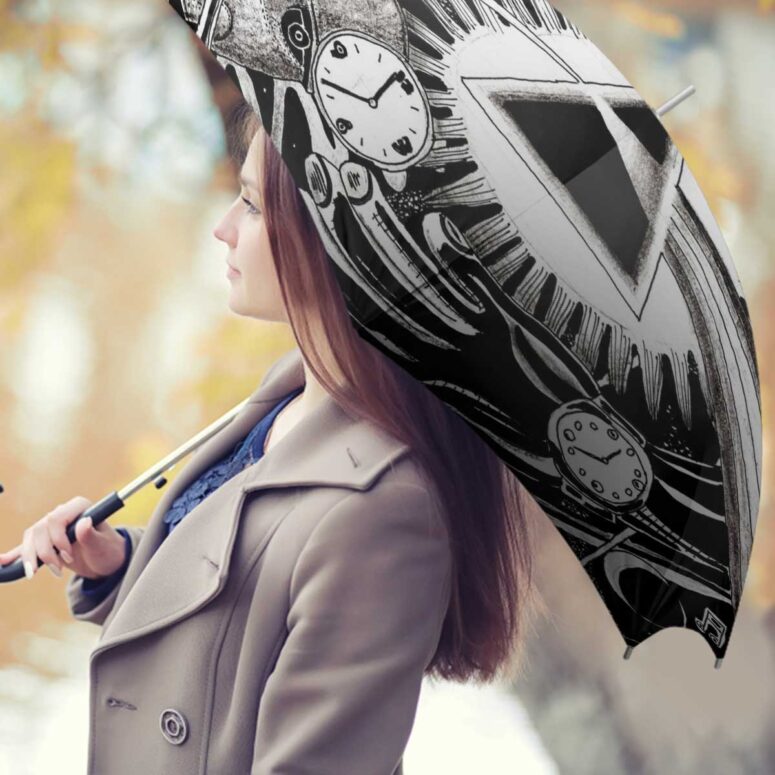 Pink Floyd Umbrella - DSOTM Hand Draw Art