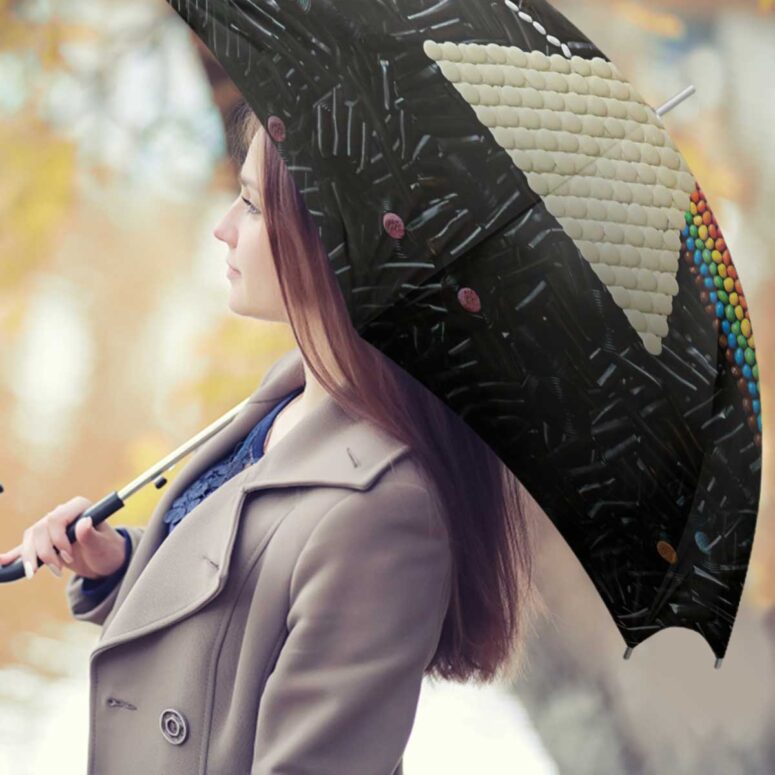 Pink Floyd Umbrella - Dark Side Of The Moon Candy